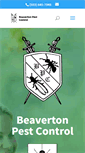 Mobile Screenshot of beavertonpestcontrol.com