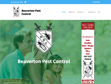 Tablet Screenshot of beavertonpestcontrol.com